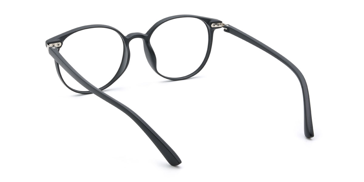 Black Deacon Glasses - Oval Glasses