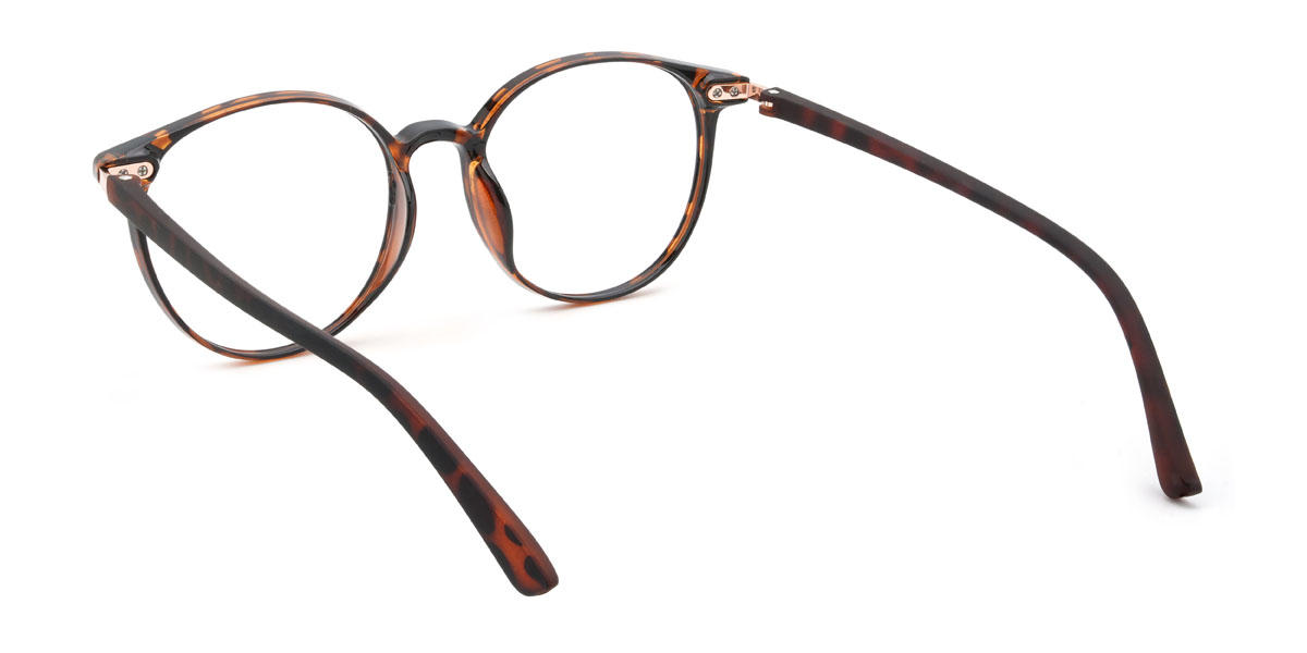 Tortoiseshell Deacon Glasses - Oval Glasses