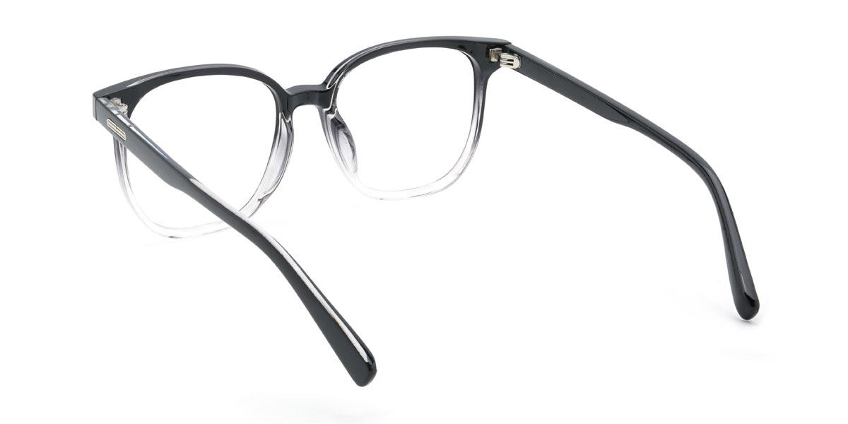 Black Clear Zico Glasses - Square Glasses