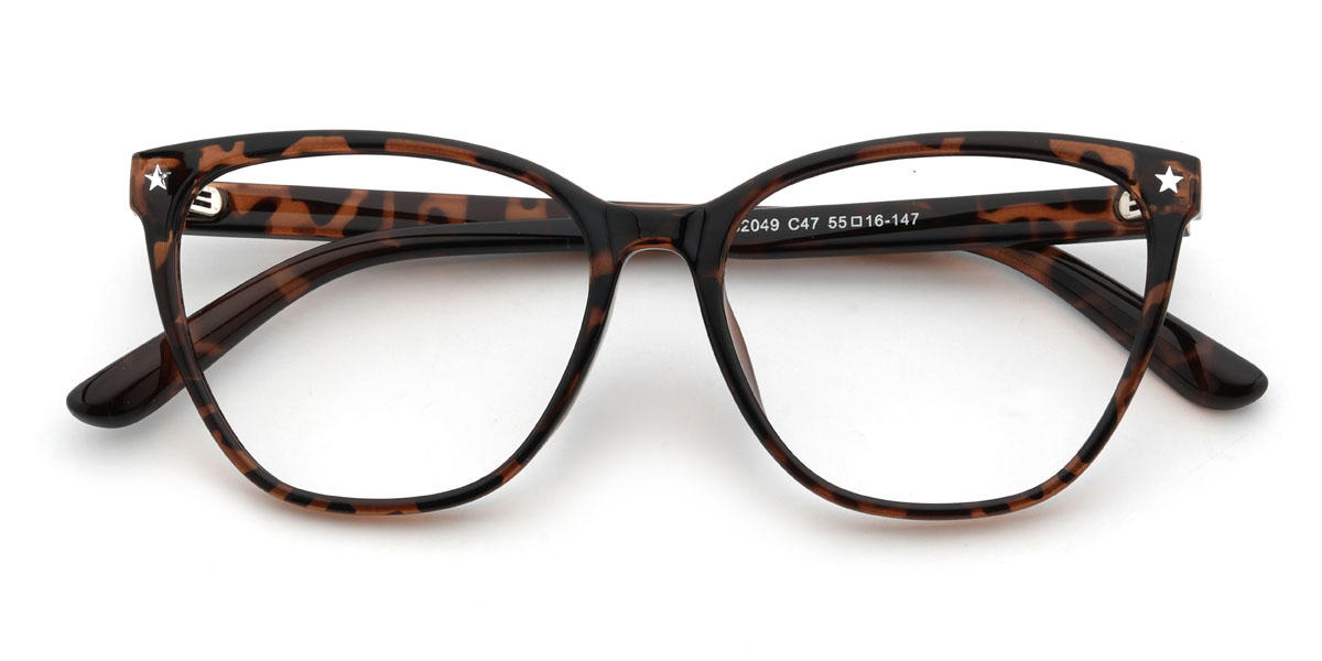 Tortoiseshell Mariza Glasses - Cat Eye Glasses