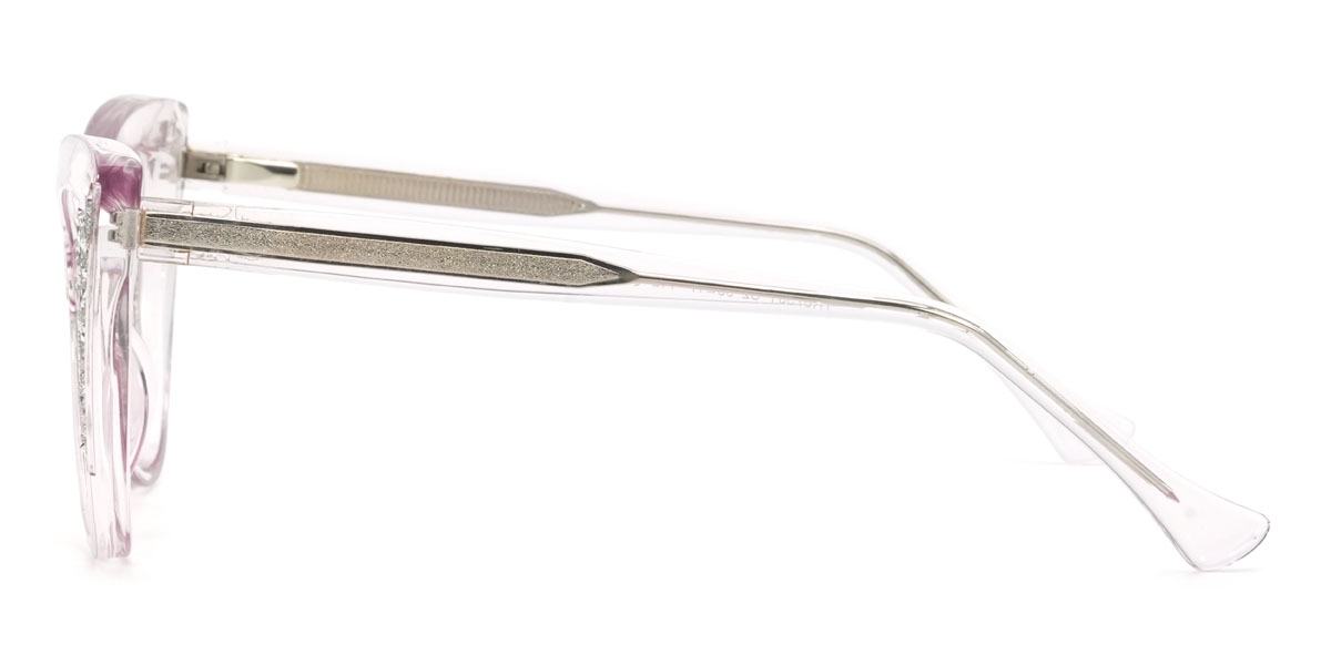 Light Pink Prerna Glasses - Cat Eye Glasses