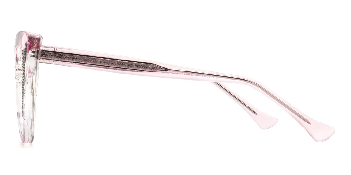 Pink Tortoiseshell Prerna Glasses - Cat Eye Glasses