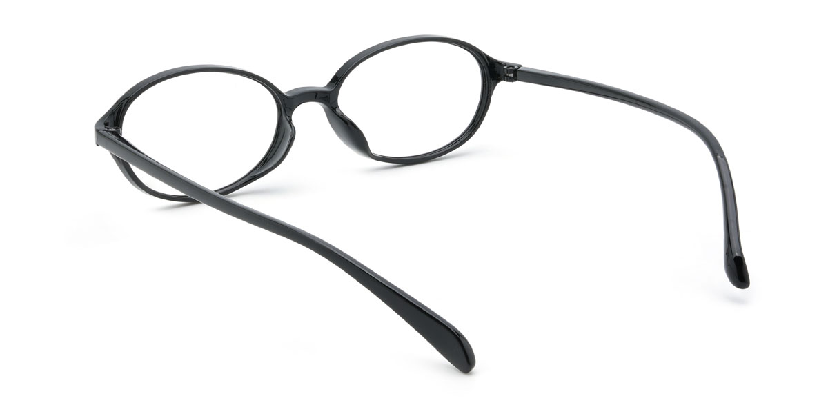Black Florence Glasses - Oval Glasses