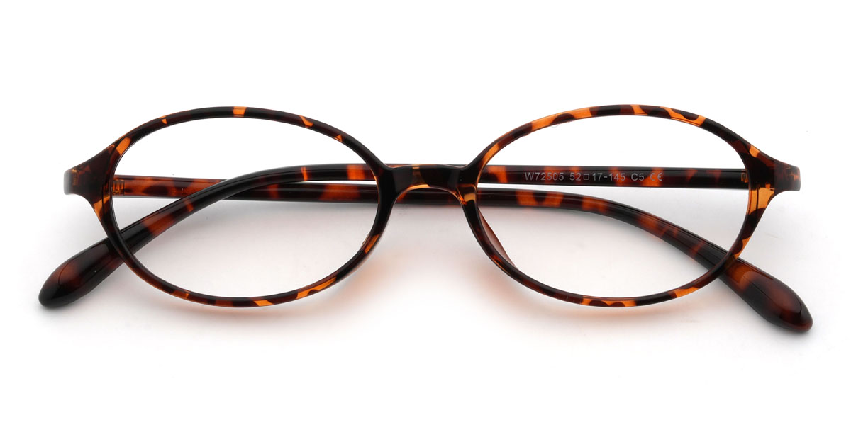Tortoiseshell Florence Glasses - Oval Glasses