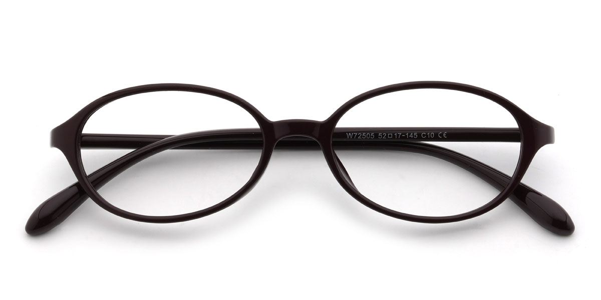 Jujube Red Florence Glasses - Oval Glasses