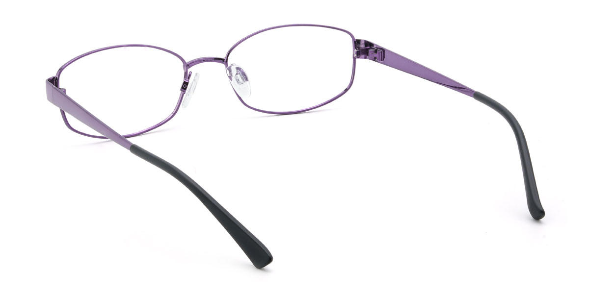 Purple Cipriano Glasses - Rectangle Glasses