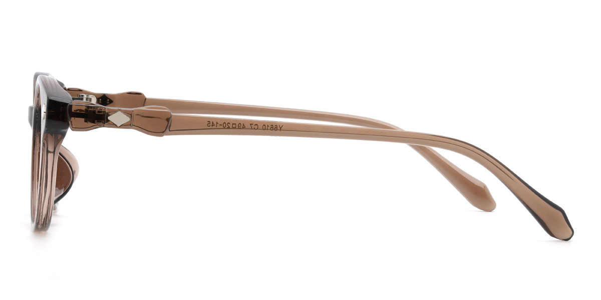 Brown Ricky Glasses - Oval Glasses