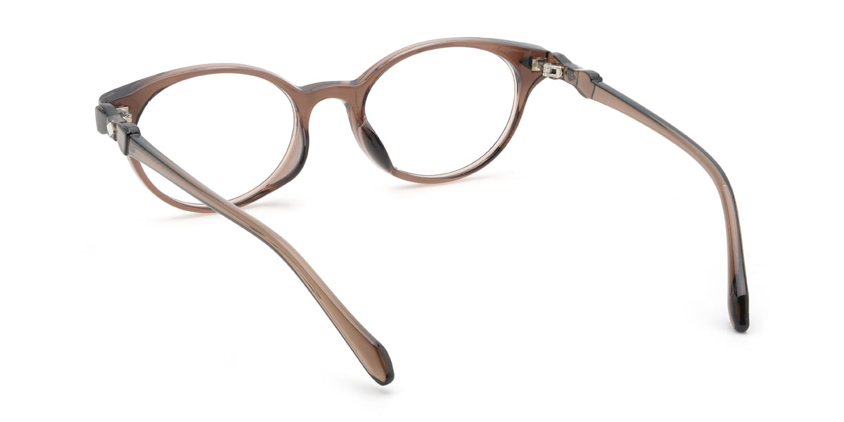 Brown Ricky Glasses - Oval Glasses