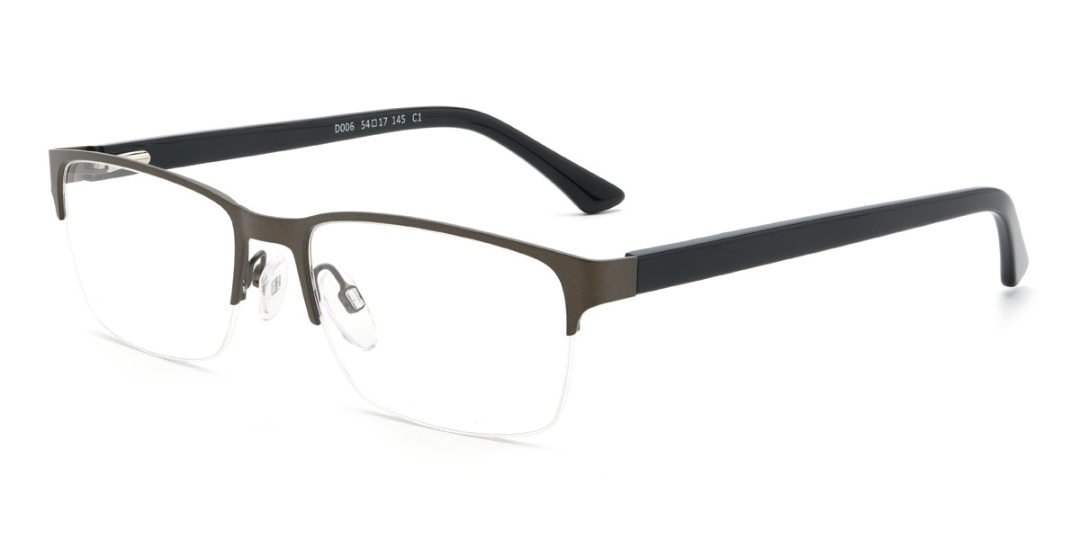 Brown Kassius Glasses - Rectangle Glasses