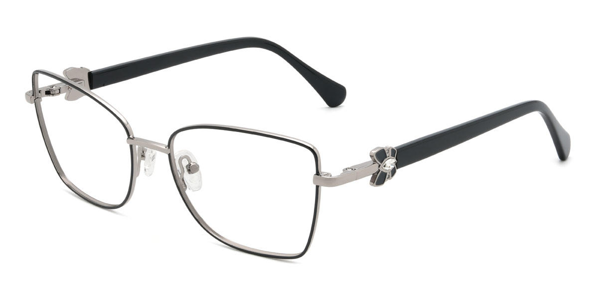 Black Riani Glasses - Rectangle Glasses
