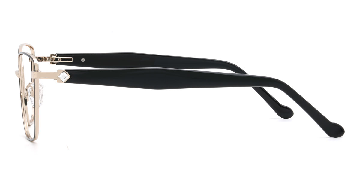 Black Shamika Glasses - Cat Eye Glasses