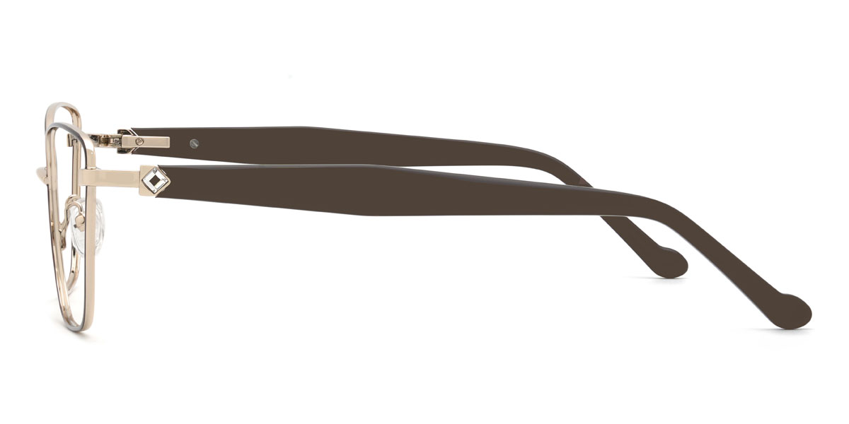 Brown Shamika Glasses - Cat Eye Glasses