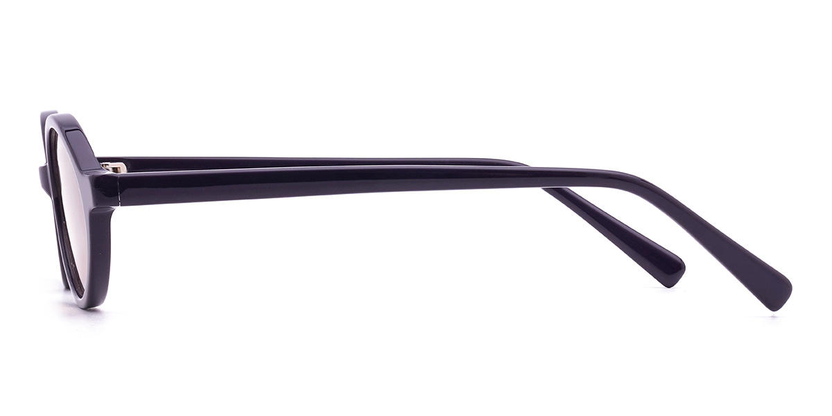 Purple Orange Tillie Glasses - Oval Sunglasses