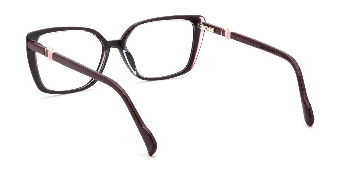Jujube Red Vanisha Glasses - Rectangle Glasses