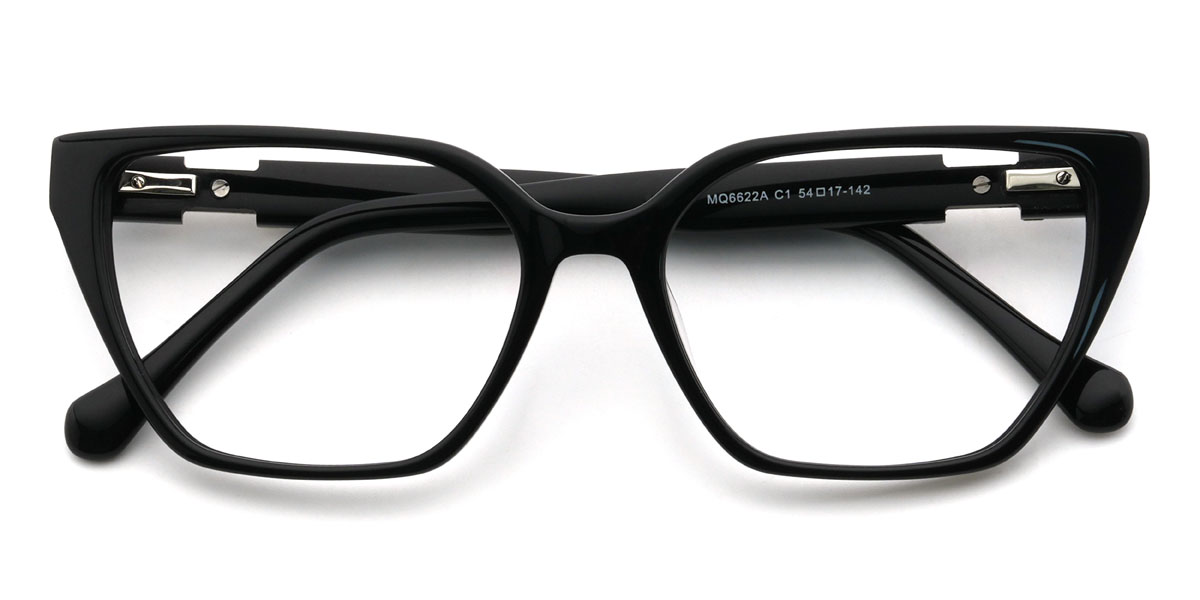 Black Zuleika Glasses - Cat Eye Glasses