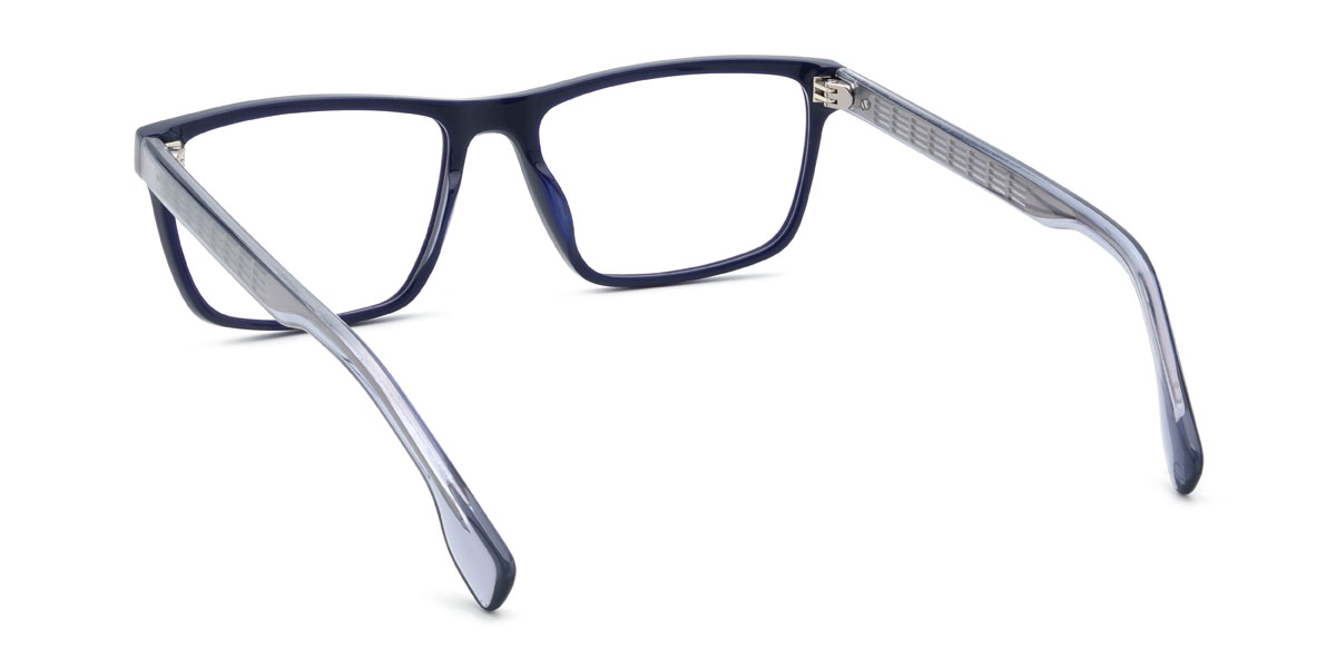 Navy Cortney Glasses - Rectangle Glasses
