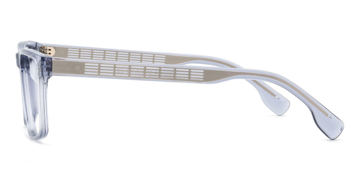 Blue Grey Cortney Glasses - Rectangle Glasses