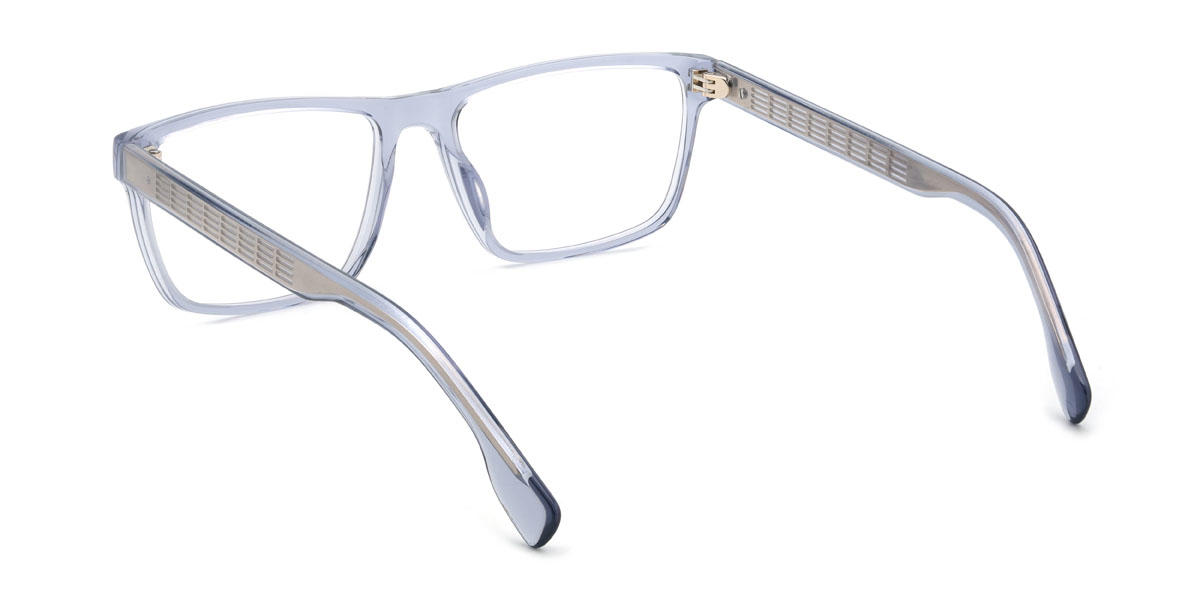 Blue Grey Cortney Glasses - Rectangle Glasses