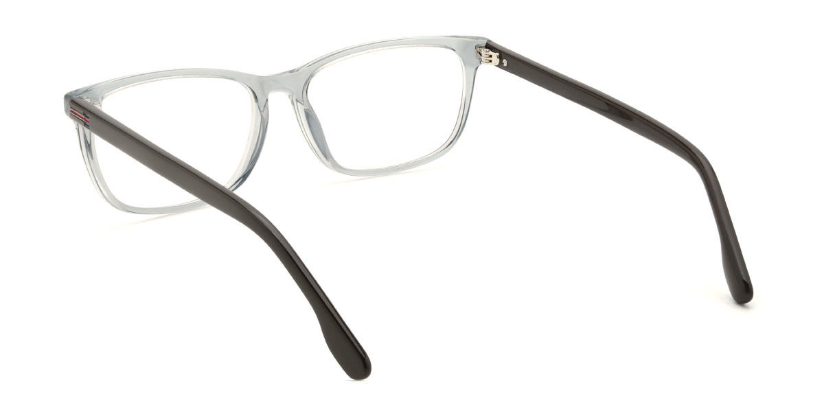 Clear Grey Wakely Glasses - Rectangle Glasses