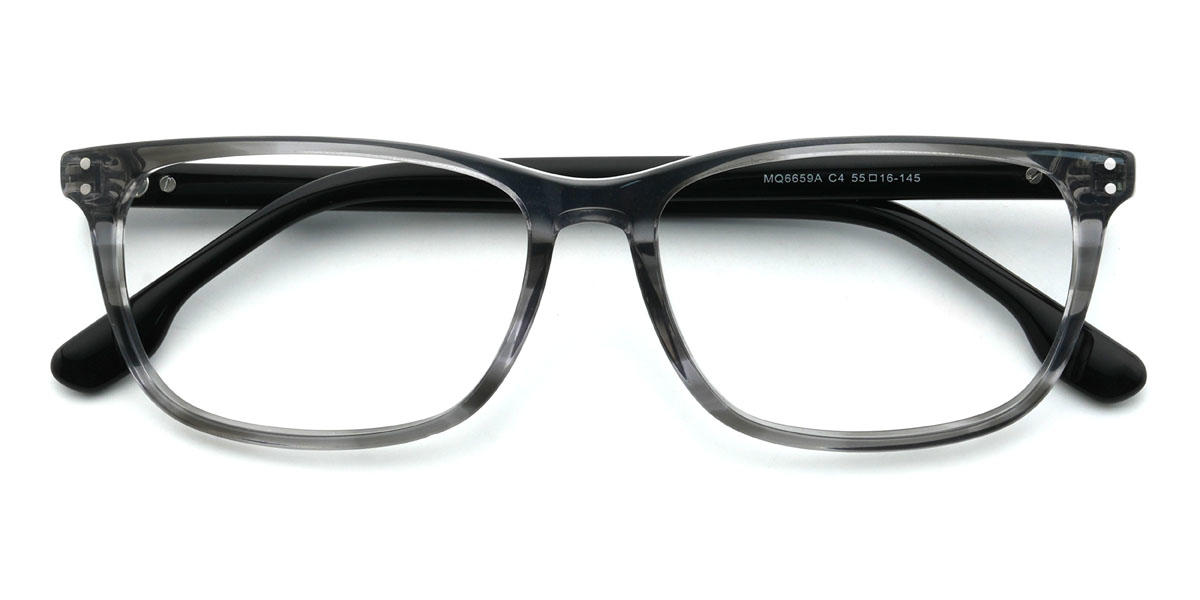 Grey Wakely Glasses - Rectangle Glasses