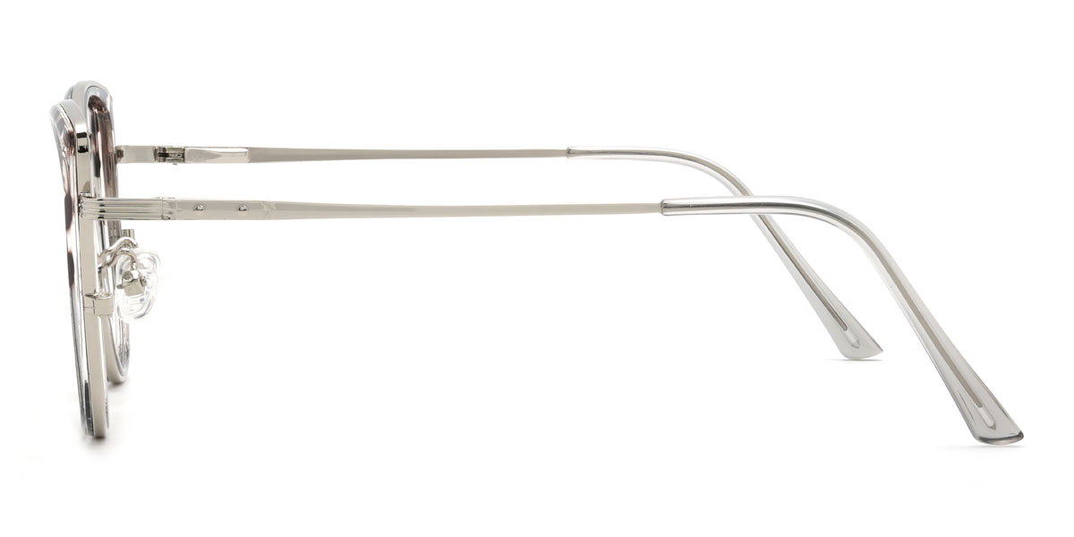 Grey Vritika Glasses - Cat Eye Glasses