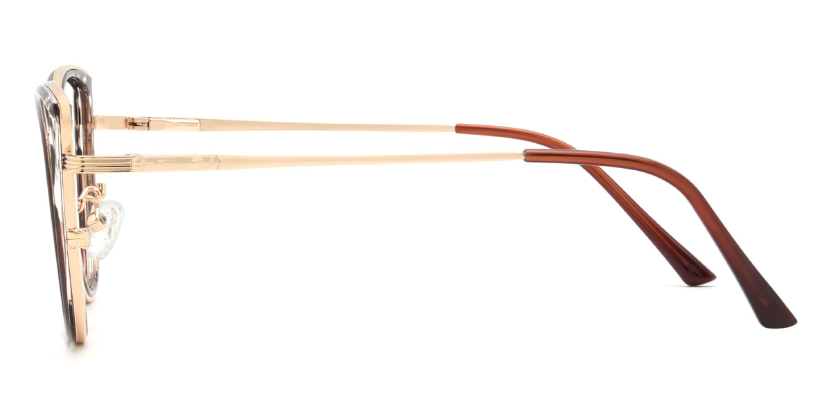 Tortoiseshell Brown Vritika Glasses - Cat Eye Glasses