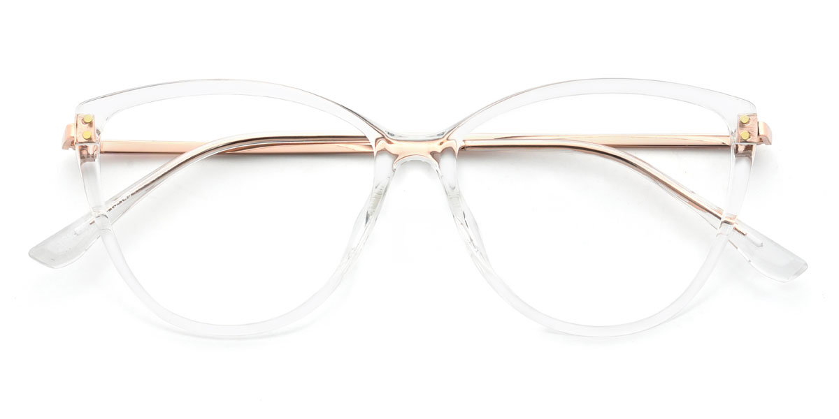 Clear Mellisa Glasses - Cat Eye Glasses