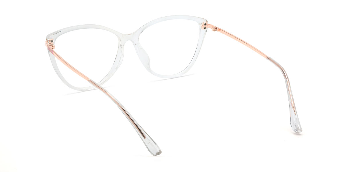 Clear Mellisa Glasses - Cat Eye Glasses