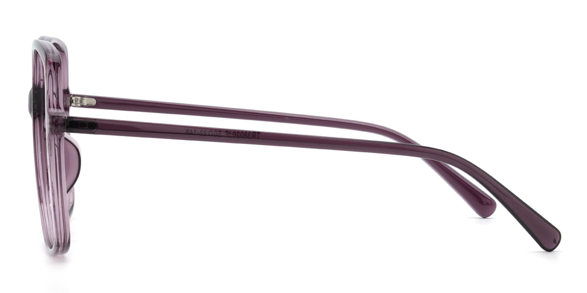 Purple Kausar Glasses - Square Glasses
