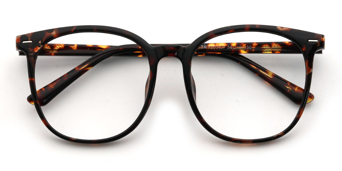 Tortoiseshell Adebisi Glasses - Oval Glasses