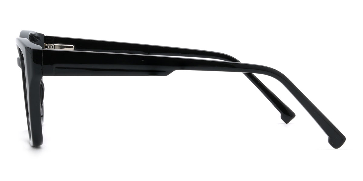 Black Valeria Glasses - Cat Eye Glasses