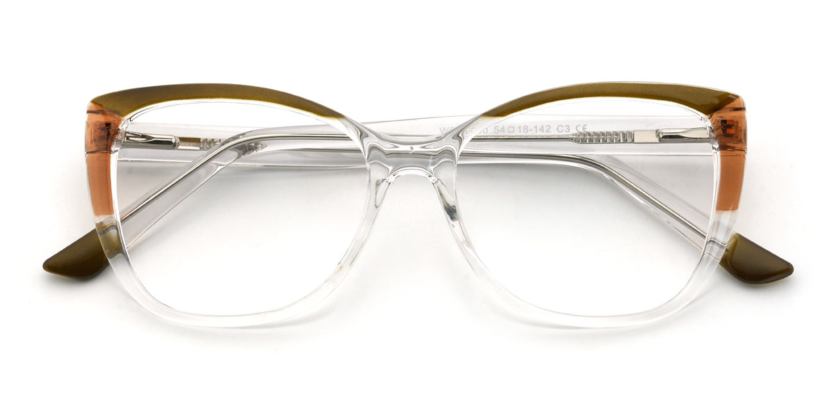 Clear Amina Glasses - Cat Eye Glasses