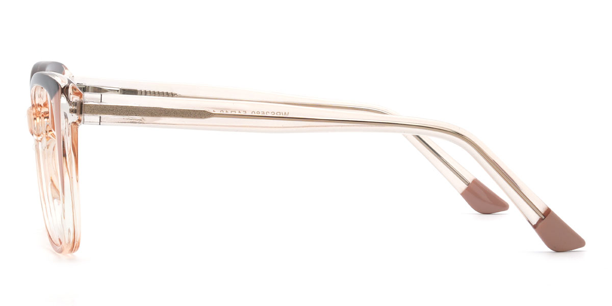 Orange Amina Glasses - Cat Eye Glasses