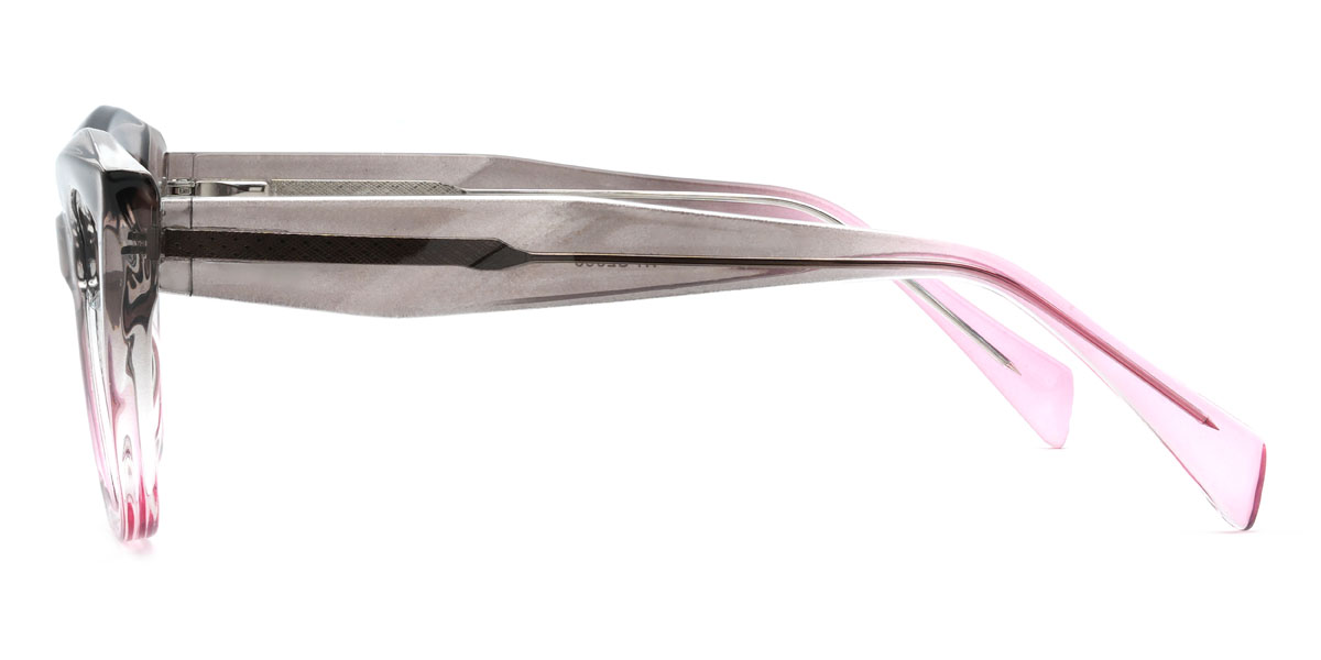 Grey Pink Mariana Glasses - Cat Eye Glasses