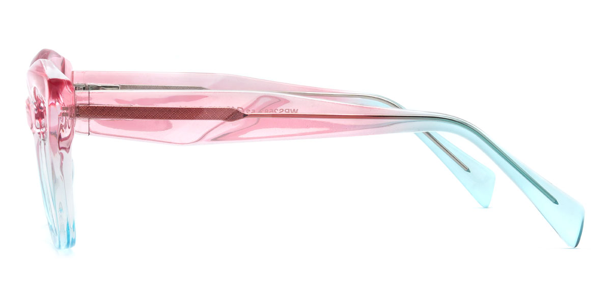 Pink Blue Mariana Glasses - Cat Eye Glasses