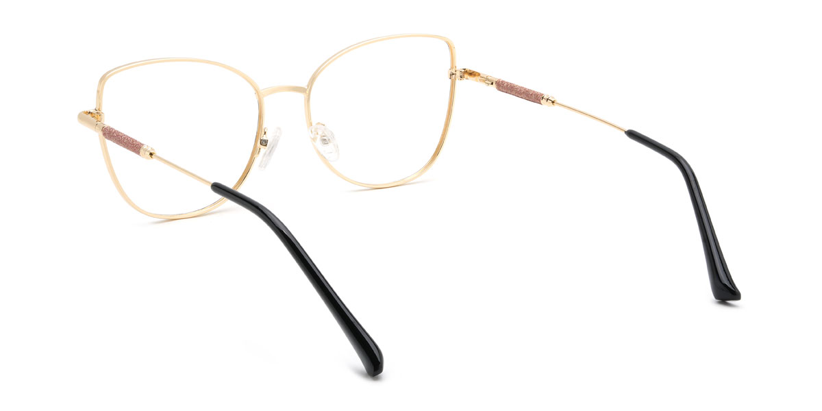 Black Evelynn Glasses - Cat Eye Glasses