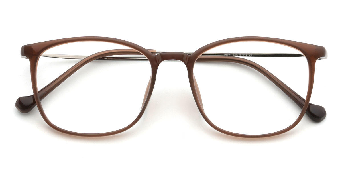 Brown Griffin Glasses - Rectangle Glasses