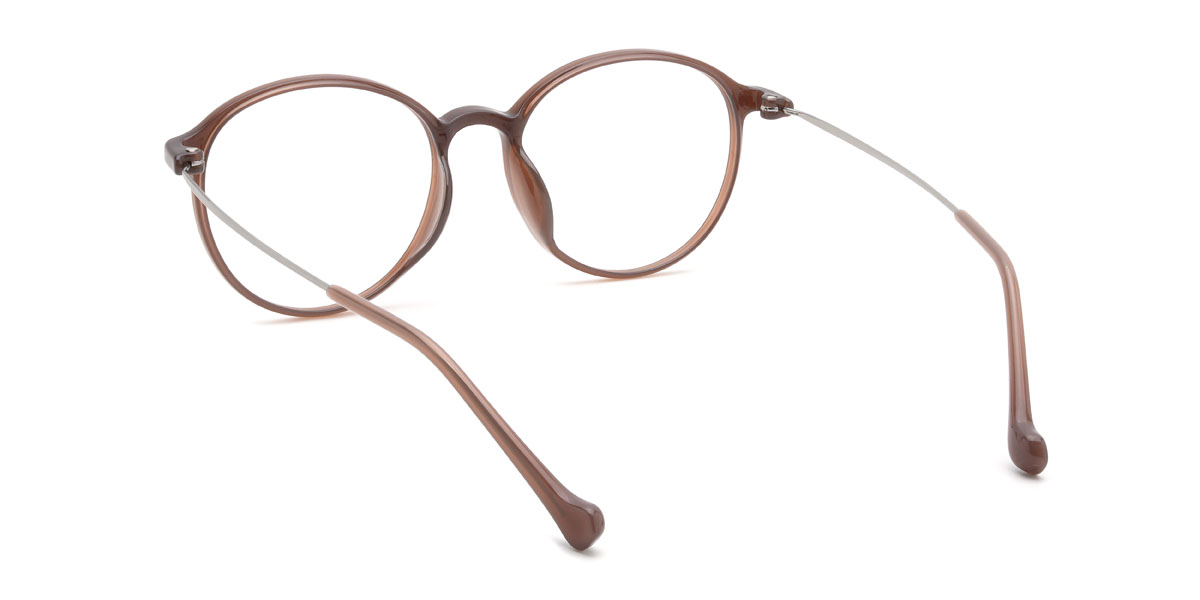 Brown Damien Glasses - Oval Glasses