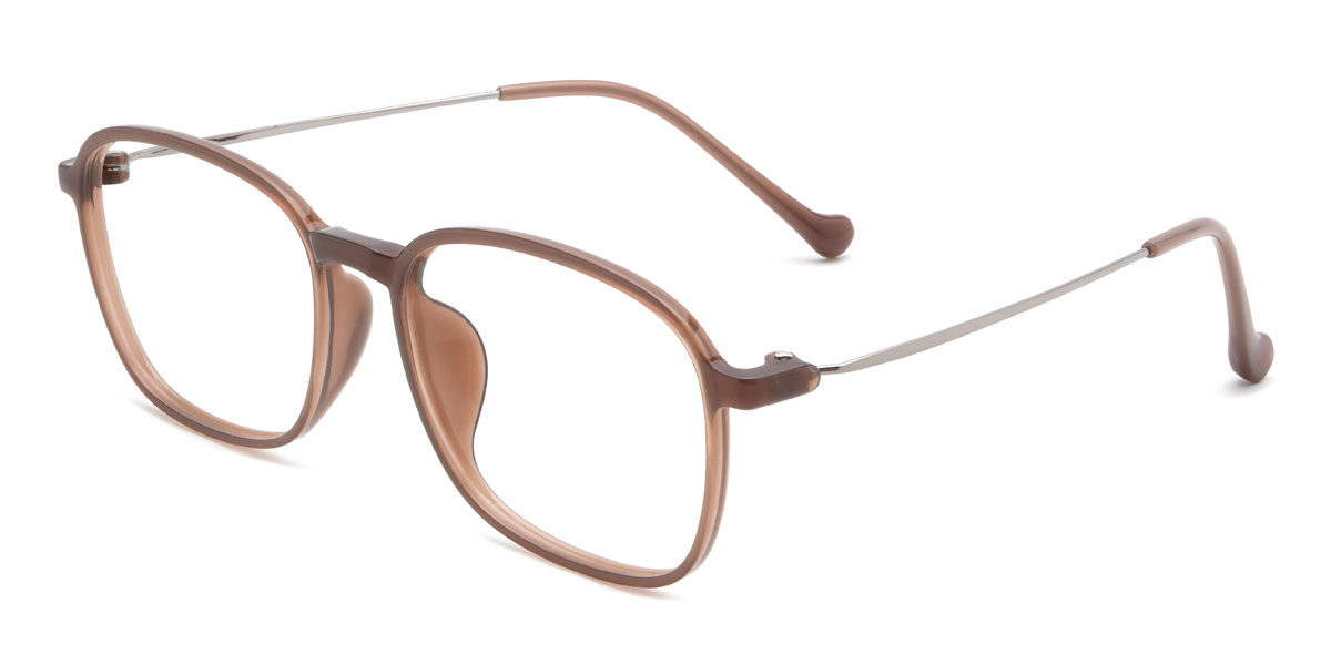 Brown Casey Glasses - Rectangle Glasses