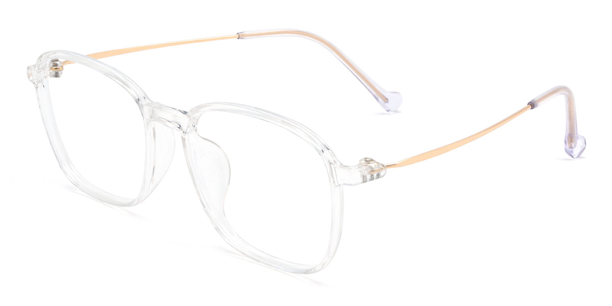 Clear Casey Glasses - Rectangle Glasses