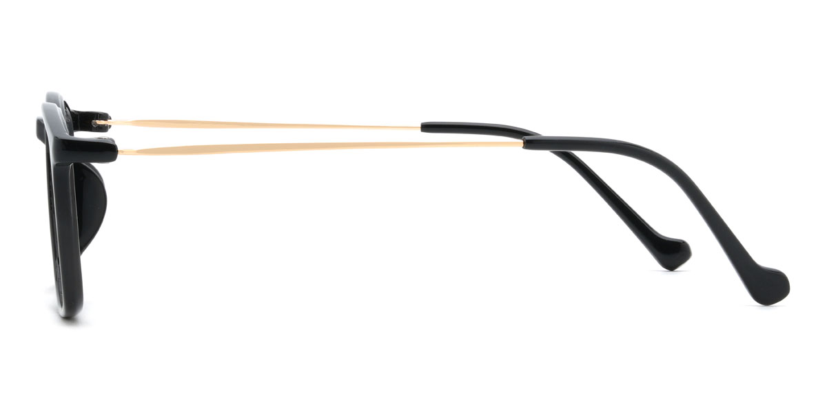 Black Kameron Glasses - Rectangle Glasses