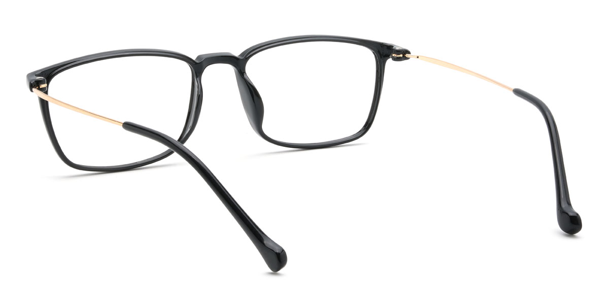 Black Kameron Glasses - Rectangle Glasses