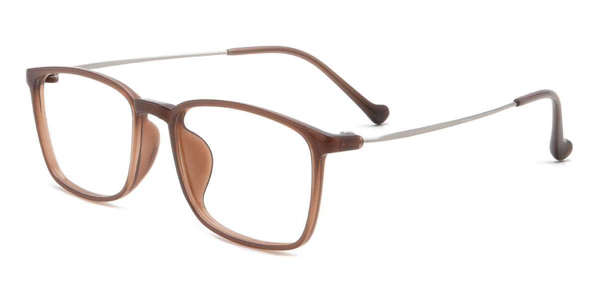 Brown Kameron Glasses - Rectangle Glasses