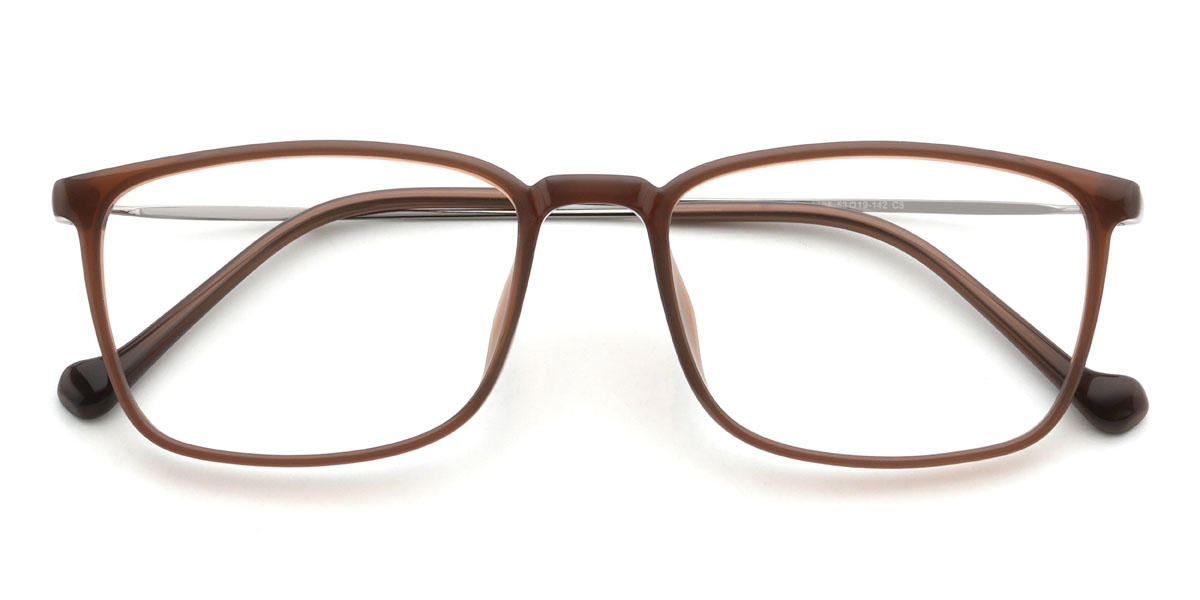Brown Kameron Glasses - Rectangle Glasses