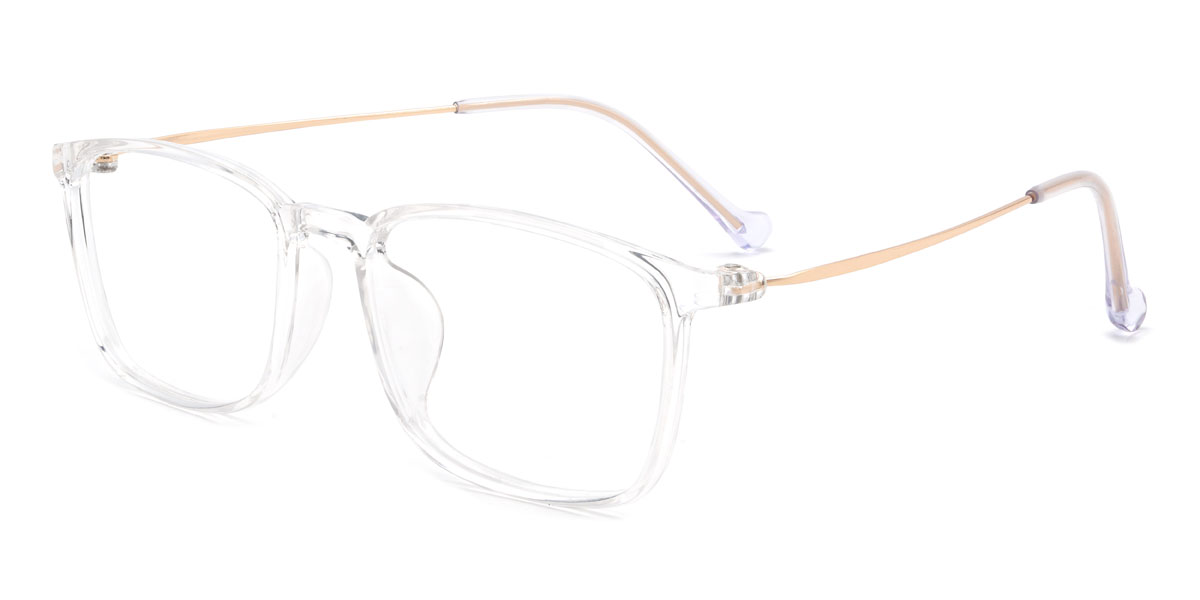 Clear Kameron Glasses - Rectangle Glasses