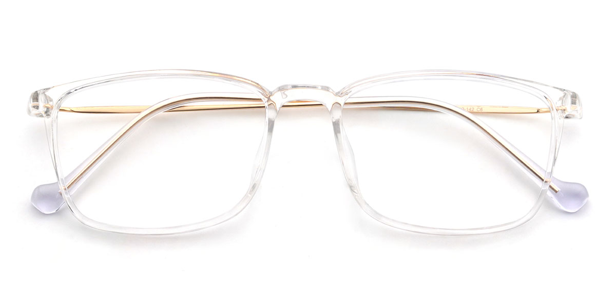 Clear Kameron Glasses - Rectangle Glasses
