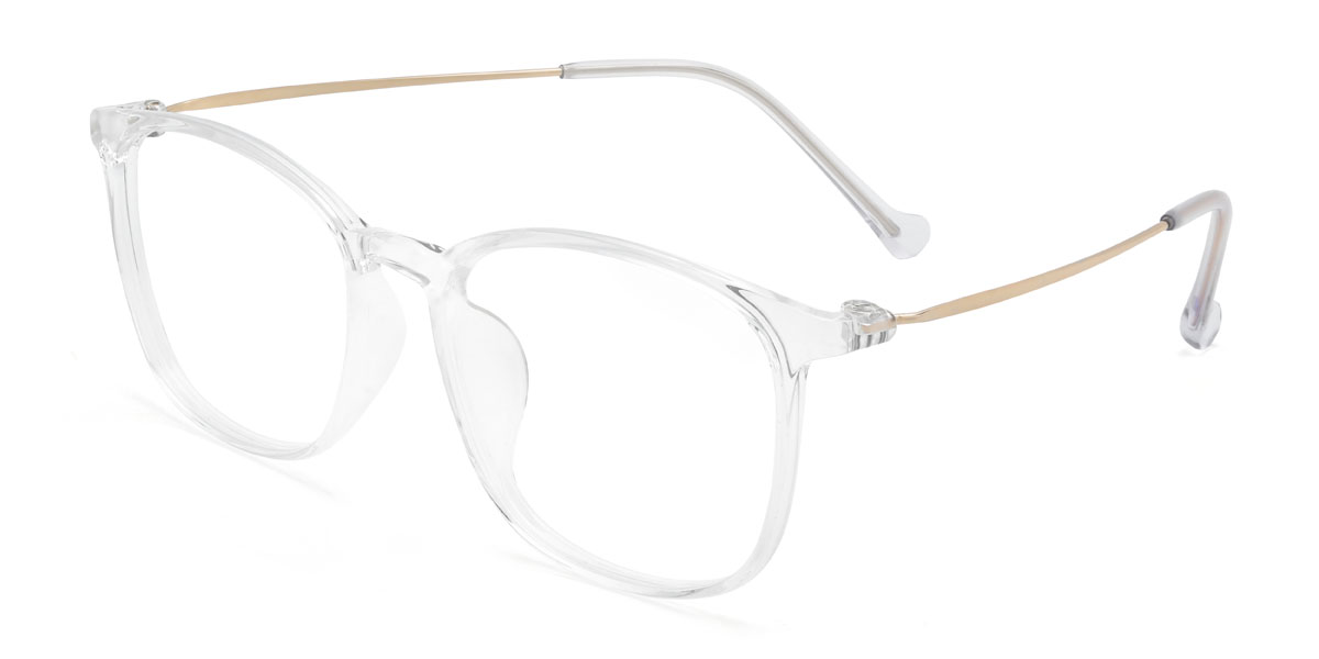 Clear Bradley Glasses - Rectangle Glasses