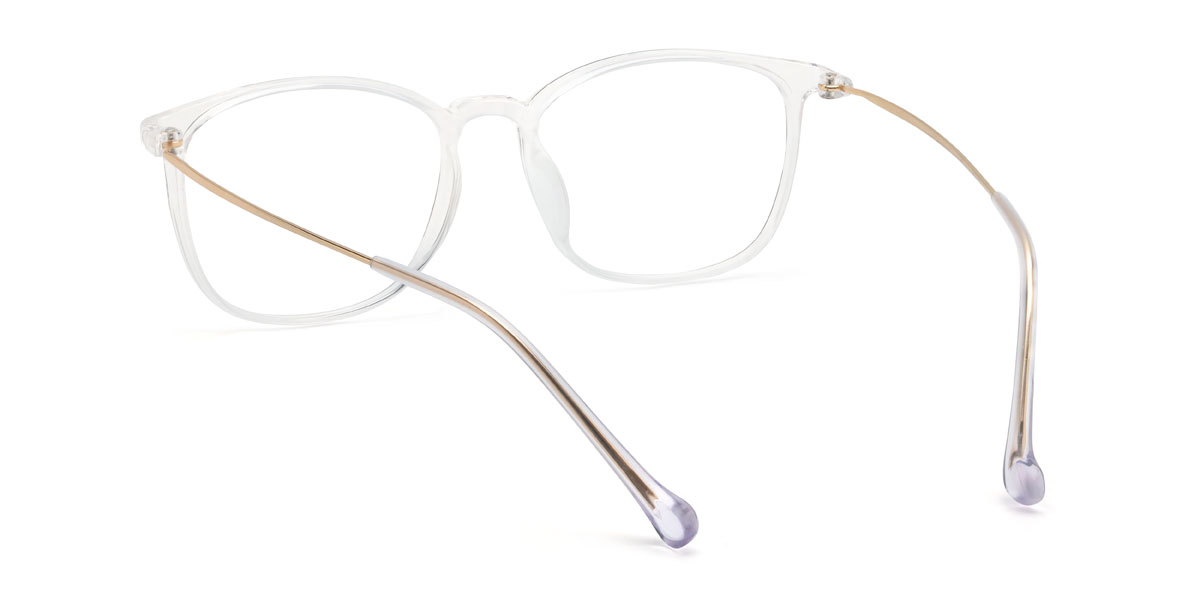Clear Bradley Glasses - Rectangle Glasses