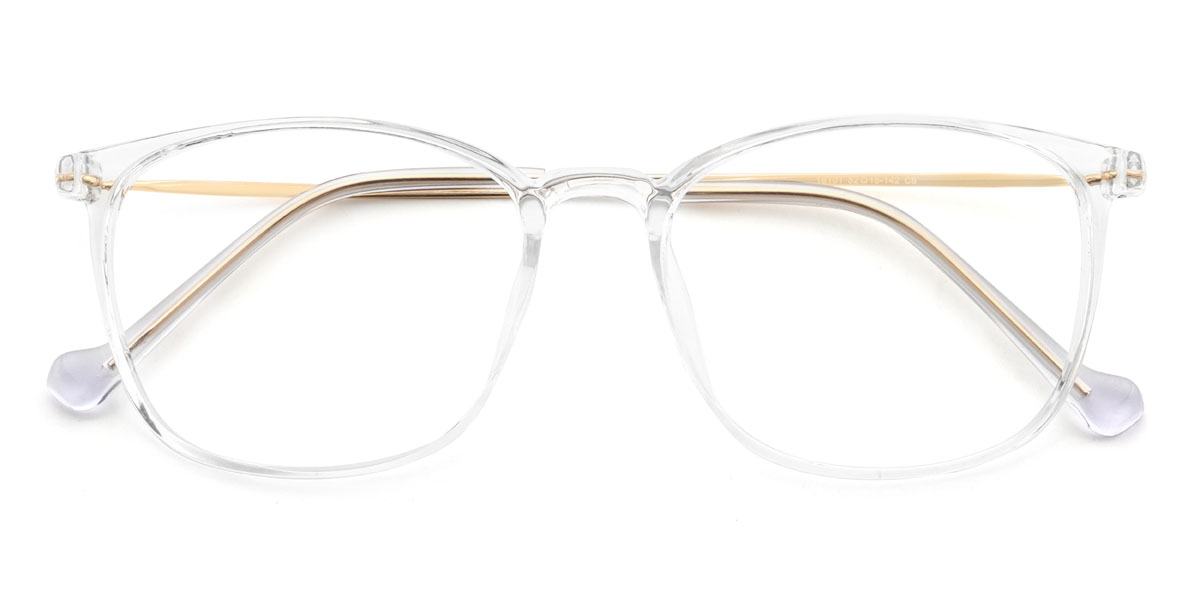 Clear Bradley Glasses - Rectangle Glasses