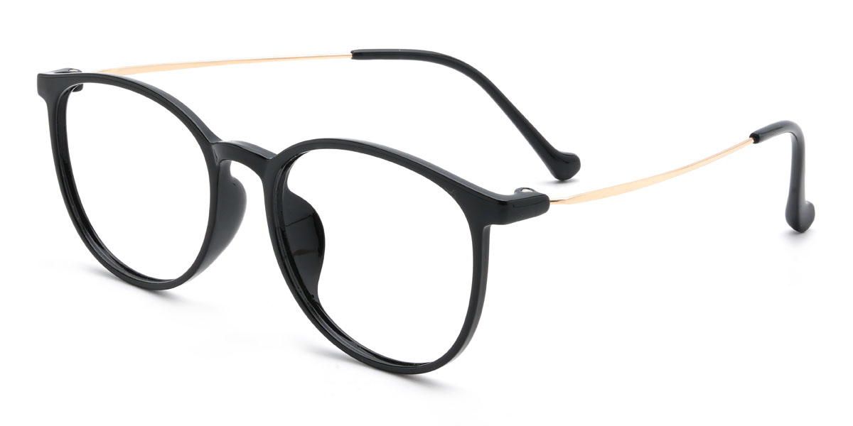 Black Julius Glasses - Oval Glasses